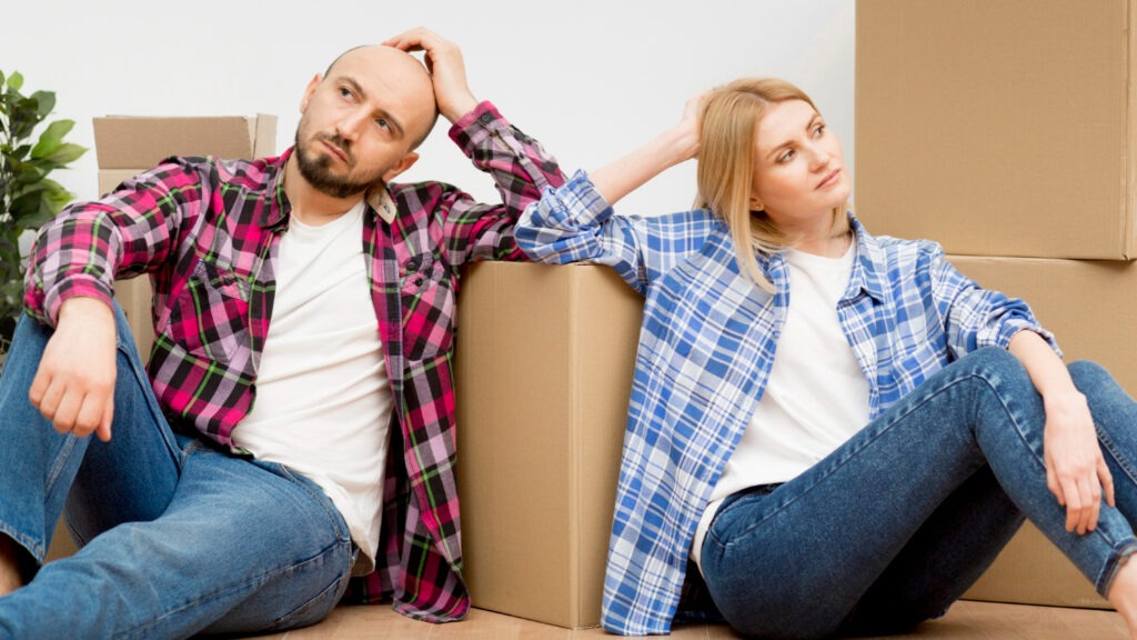 Moving out for the first time emotions